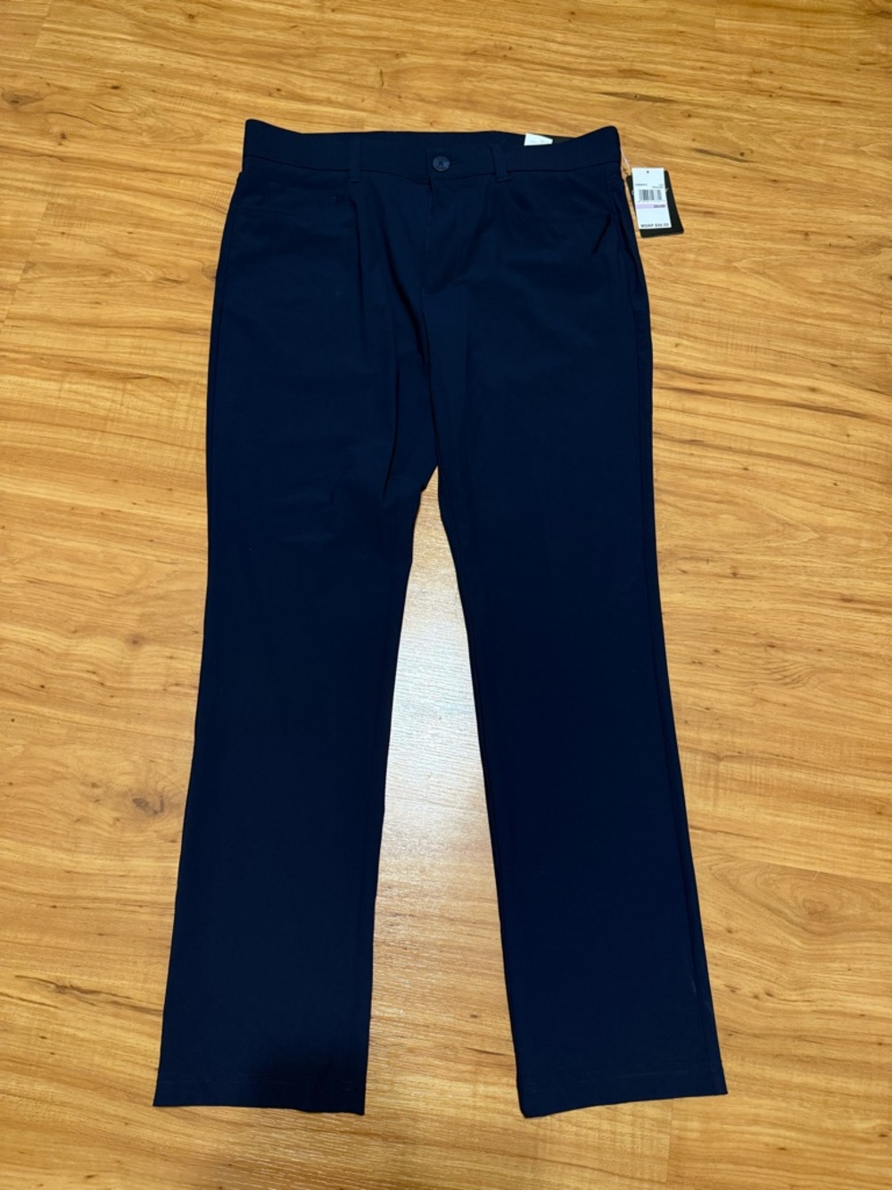 Callaway Sorona Opti Dri Stretch Golf Pants - Classic Straight Fit in Dark Blue